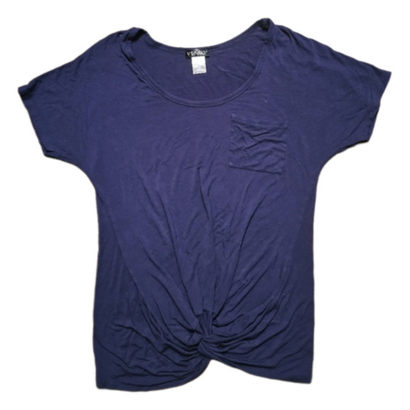 VENUS navy blue short sleeved t-shirt. Size M. EXCELLENT CONDITION! - Picture 2 of 5